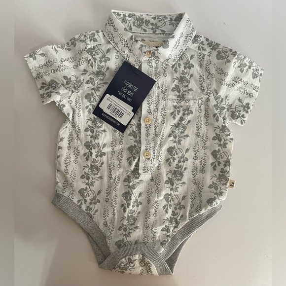 NWT Me & Henry Sugar & Spice Onesie.